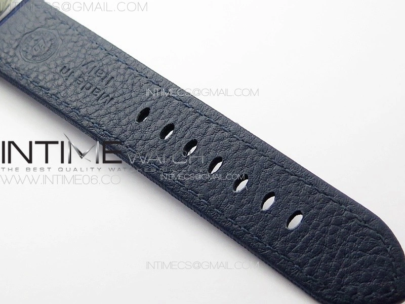 PAM1289 Y VSF 1:1 Best Edition Blue Dial on Blue Leather Strap P.900 Super Clone